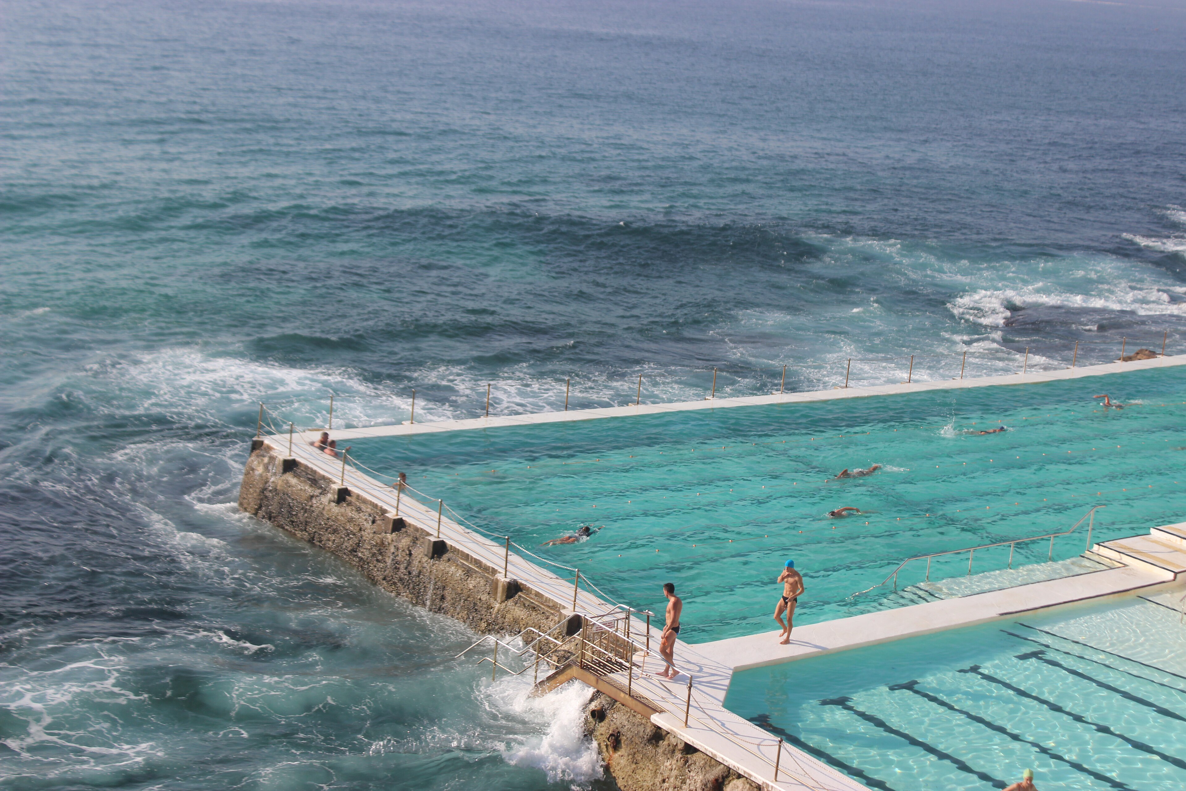 Icebergs Club and pool from the Bondi-to-Bronte walk