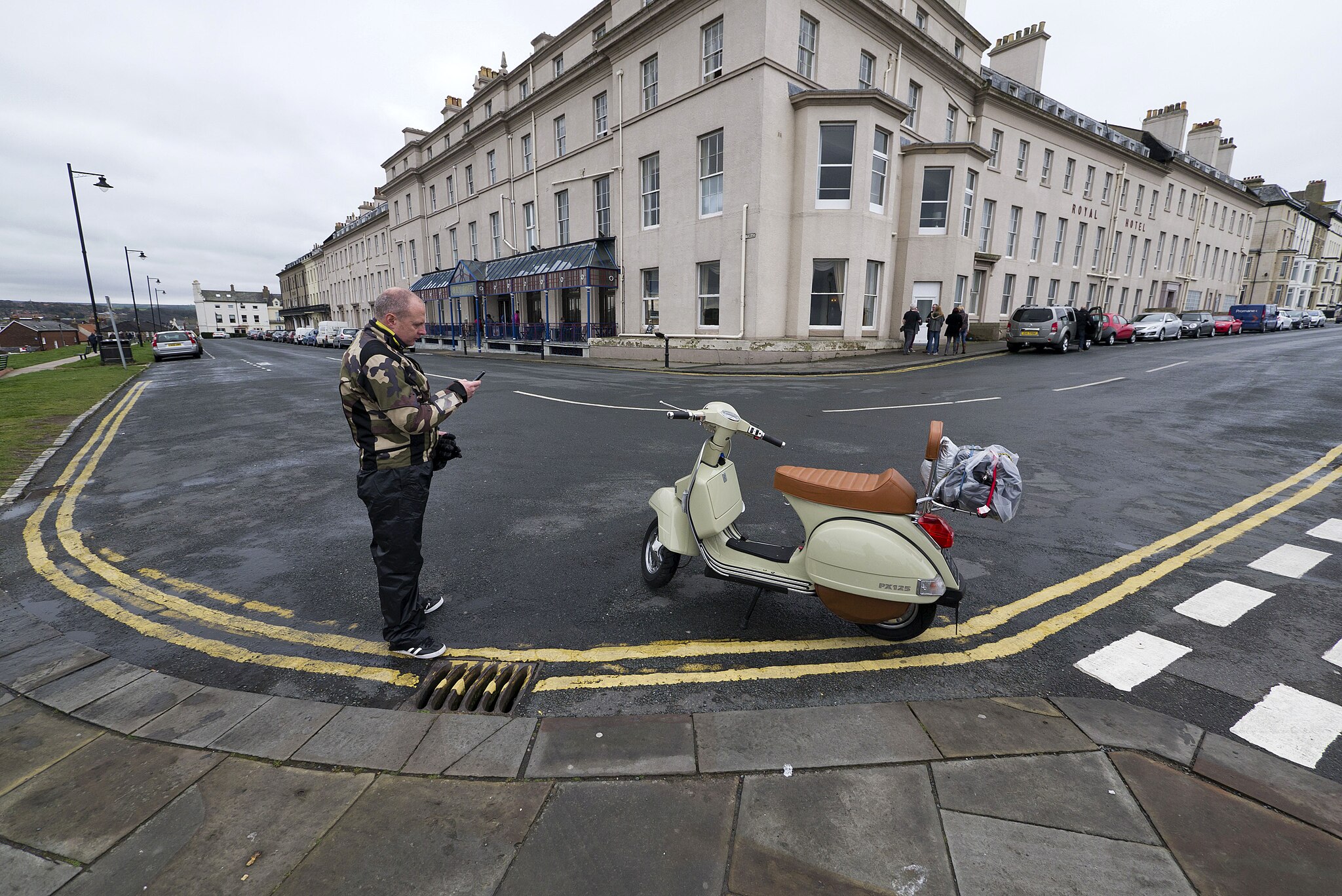 A Mod scooter rally (not specifically Brighton)