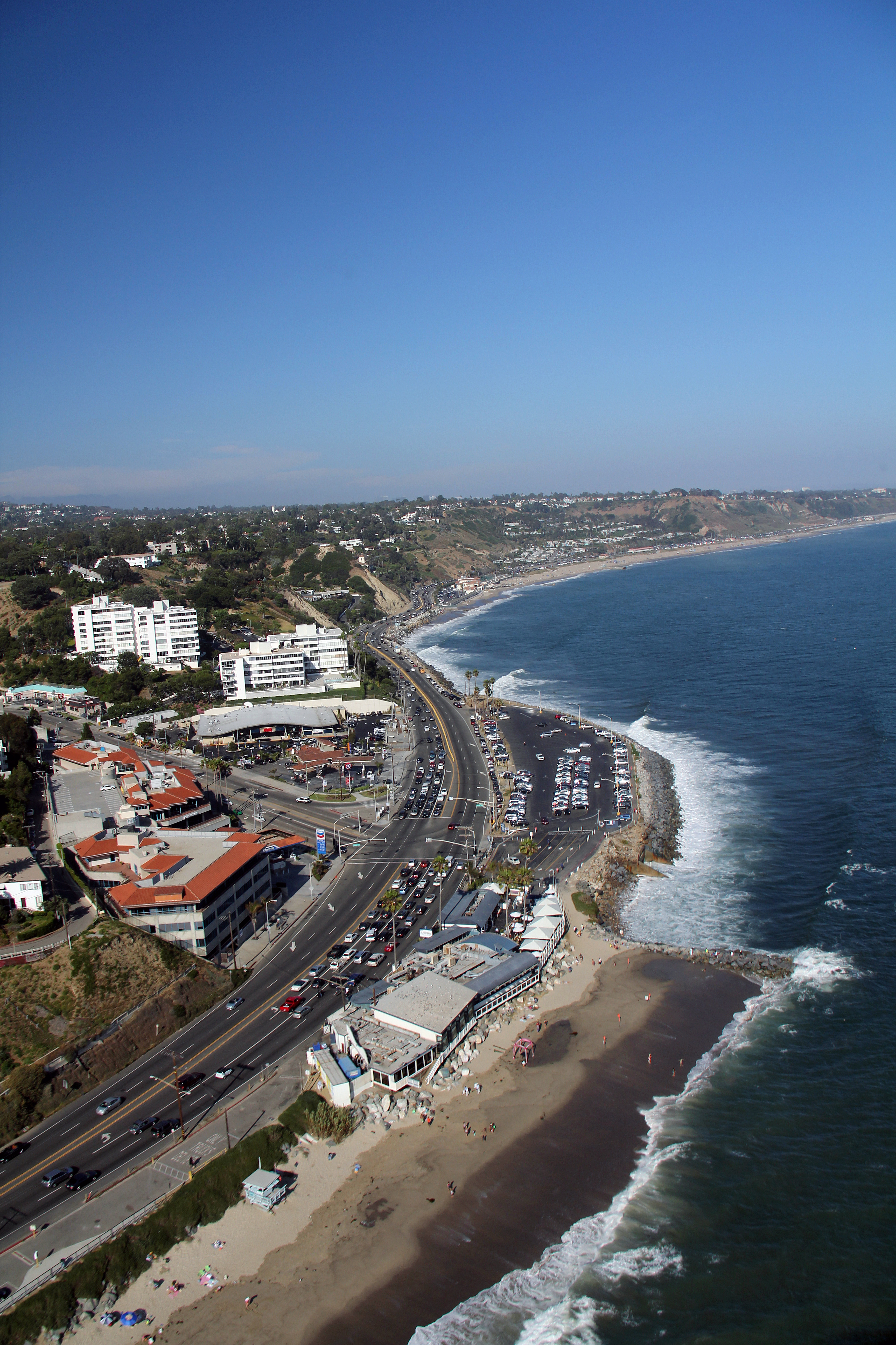 Pacific Coast Highway at Gladstones Malibu