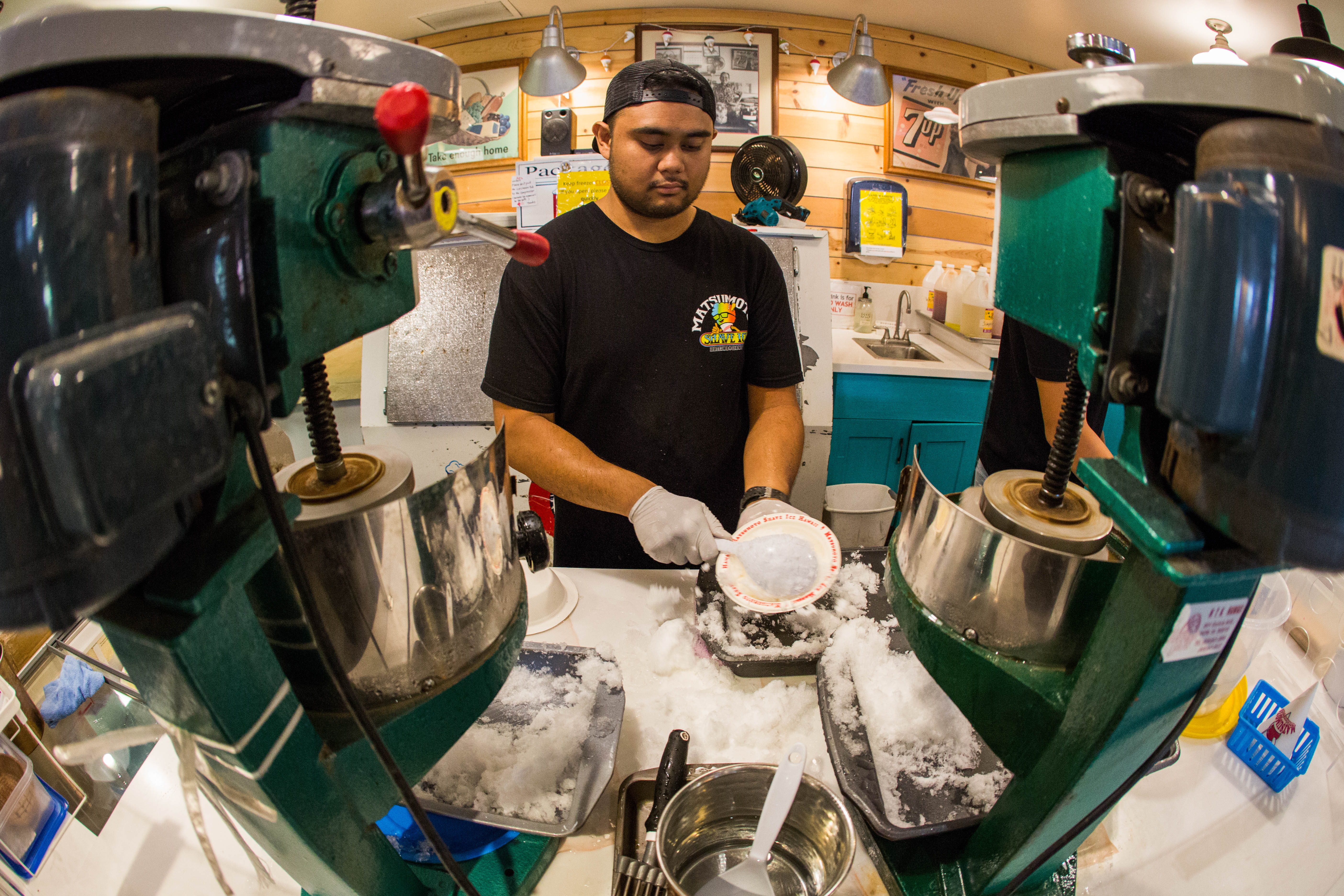 Matsumoto Shave Ice — the canonical North Shore food stop in Haleʻiwa, operating since 1951