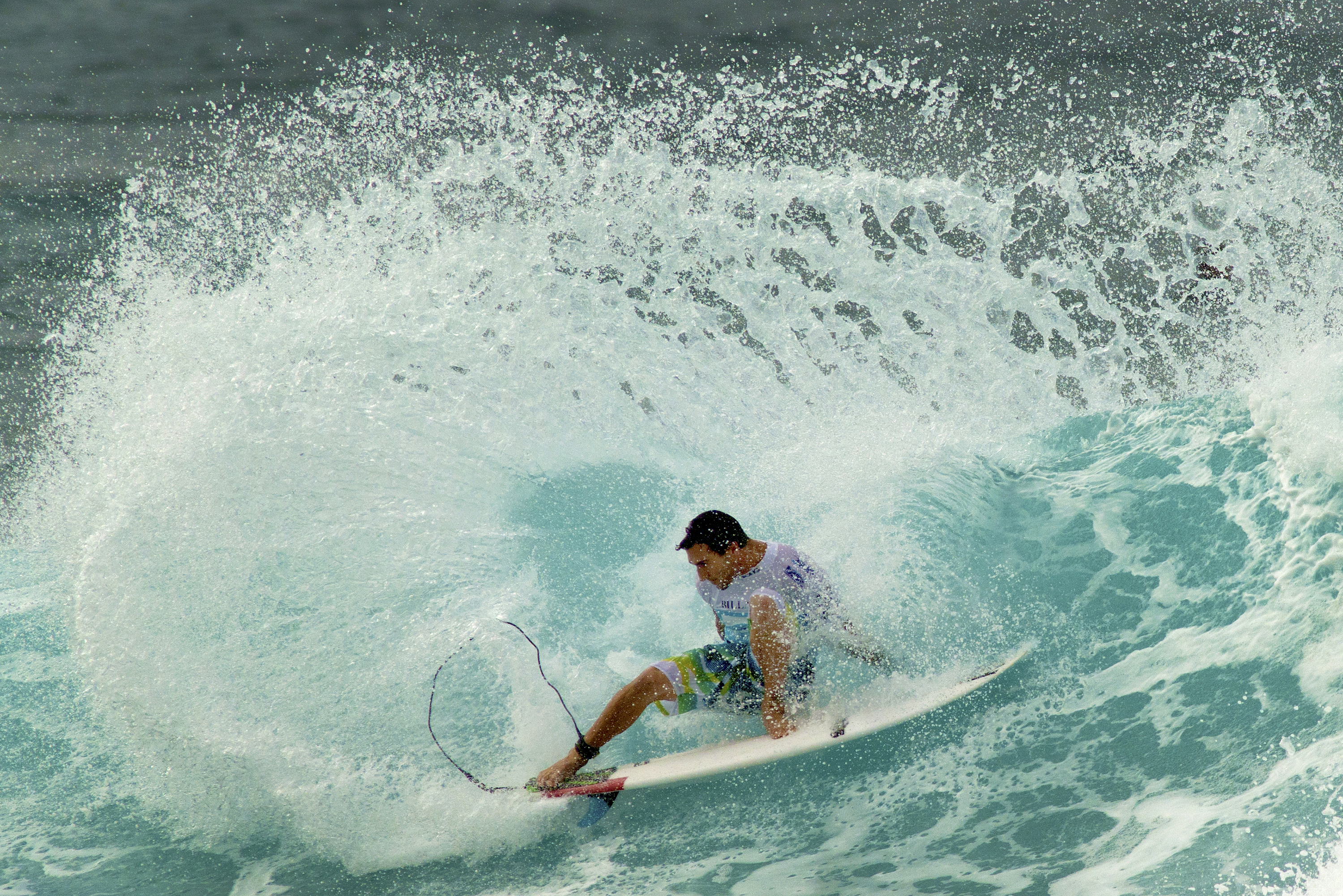 Joel Parkinson at the Vans Triple Crown Billabong Pipe Masters, 2012