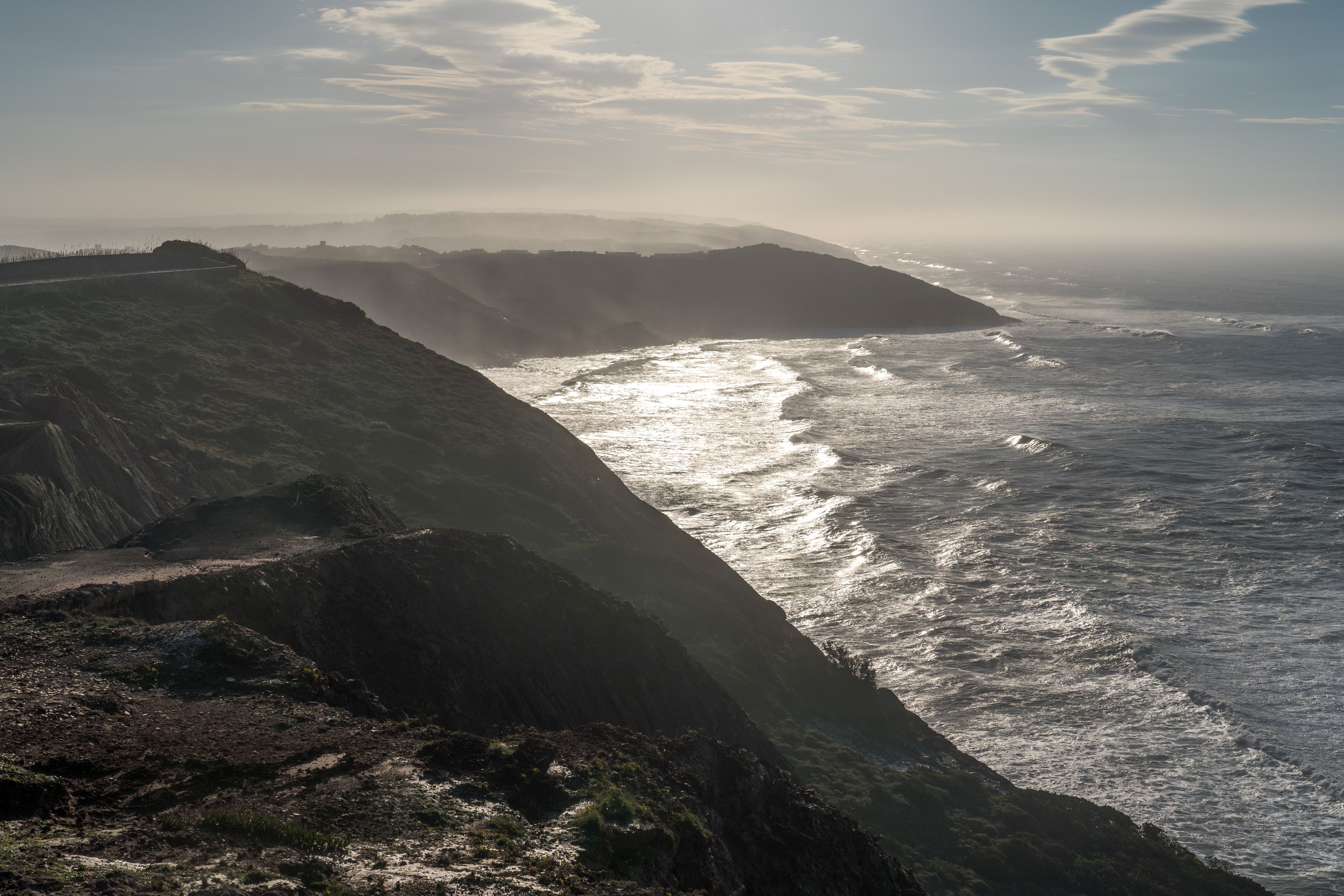 The narrow opening to the Atlantic — the Boca da Baía
