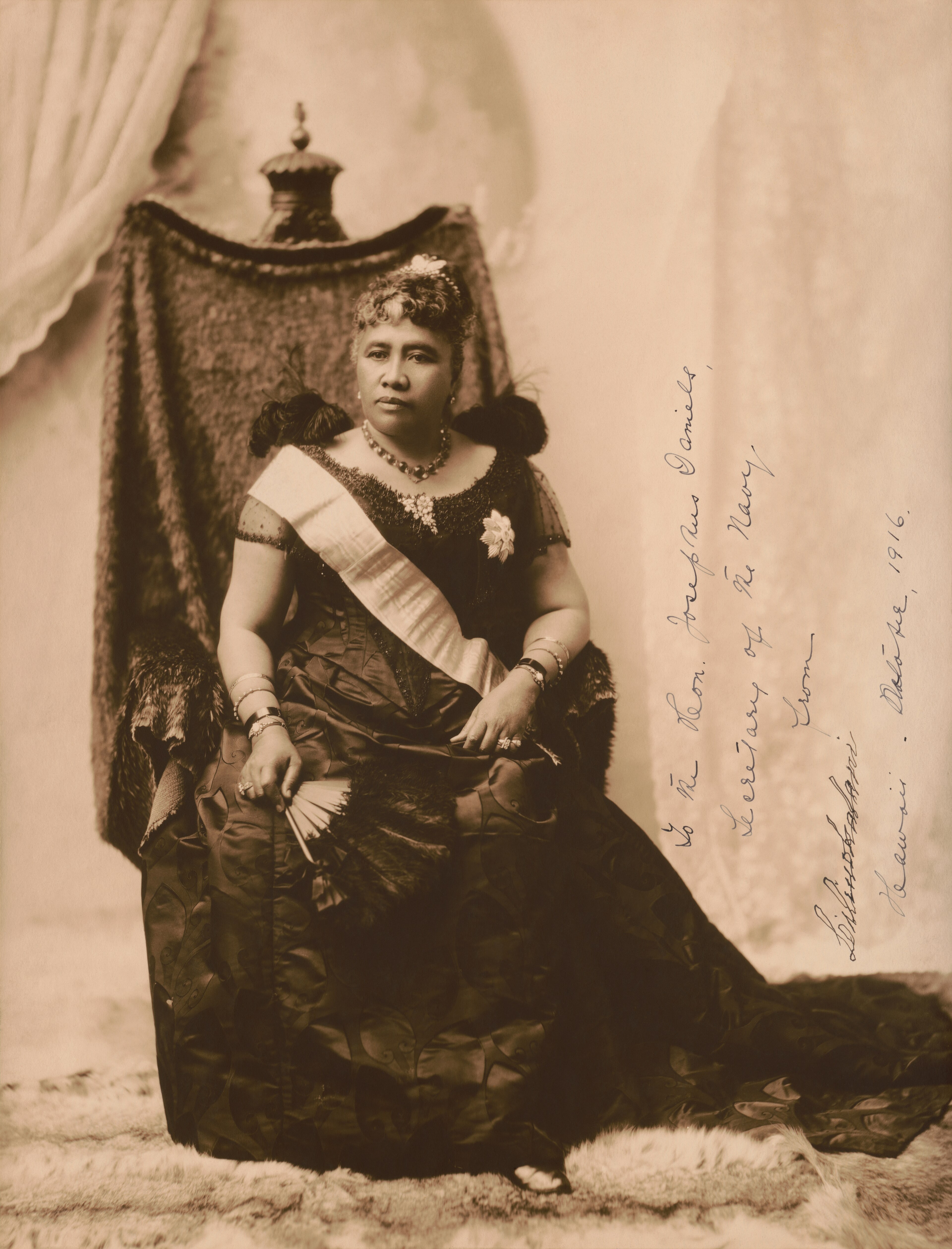 Queen Liliʻuokalani, ca. 1891